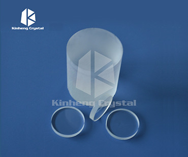 MgF2 Crystal Substrate Colorless Solid Excimer Laser-Anwendung
